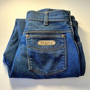 Braxton Jeans Woman's Size 14 Vintage Braxton‎ Blue Jeans